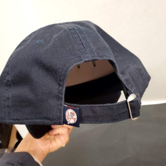 New Era Men's 9Twenty Adjustable Cap, Navy - Picture 3 of 3